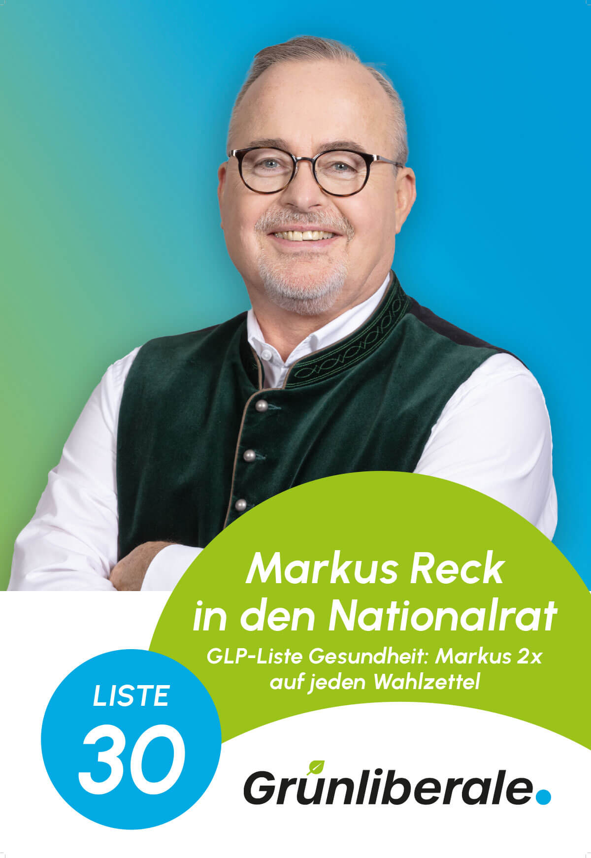 Markus Reck in den Nationalrat